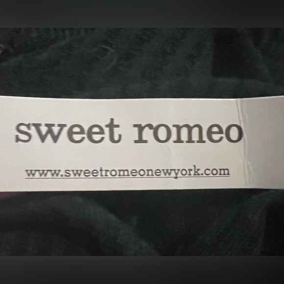 Sweet Romeo Top Black Waffle Knit Oversized Henley Nordstrom Women’s Size 1X NEW - Picture 8 of 9